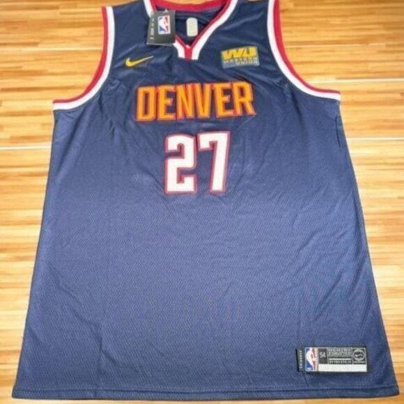 Nike Denver Nuggets Men's Jamal Murray #27 NBA Jersey Stitched Size 54 XL - Picture 1 of 8